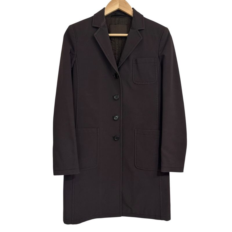 Prada Vintage Chester Coat Size 38 Brown Women's Used
