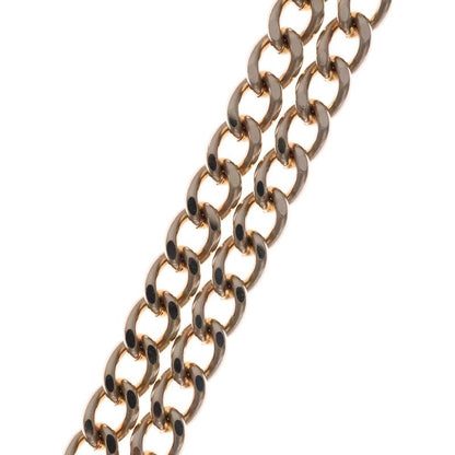 Chanel COCO Motif Rhinestone Chain Belt Chain Gold GP