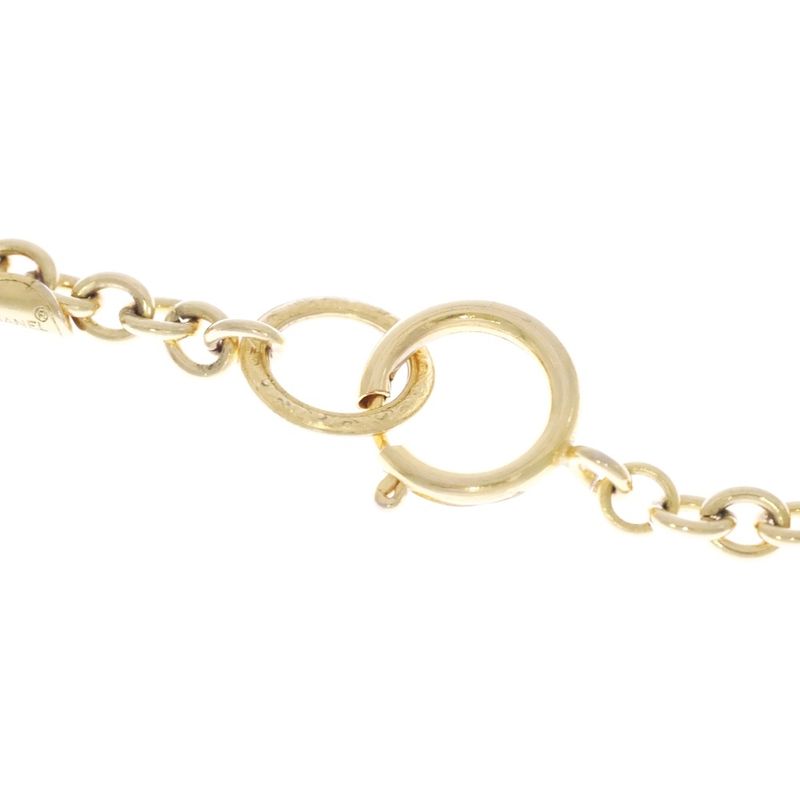 Chanel Chain Necklace Rhinestone Gold Vintage Pendant
