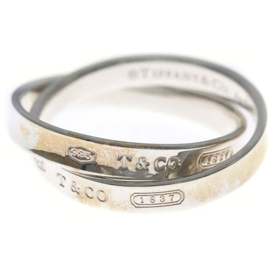 Tiffany & Co Interlocking Circle Ring Ag925 SV Silver