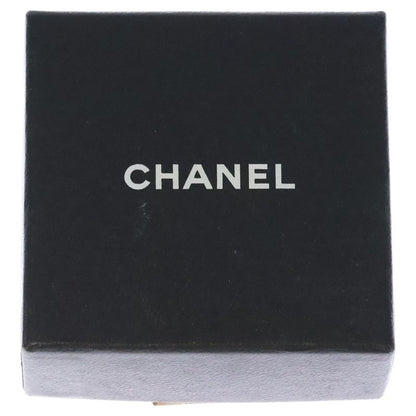 Chanel Coco Rhinestone Necklace Silver Metal Pendant 04V