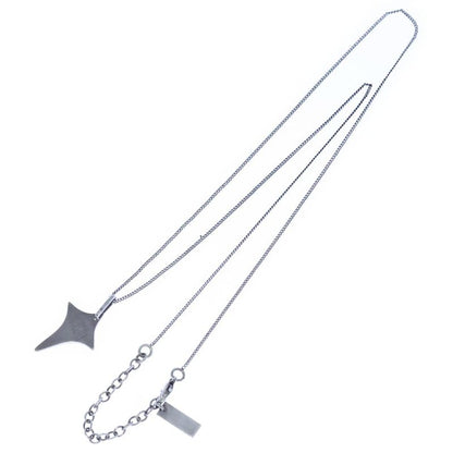 Saint Laurent Paris Shooting Star Necklace Silver