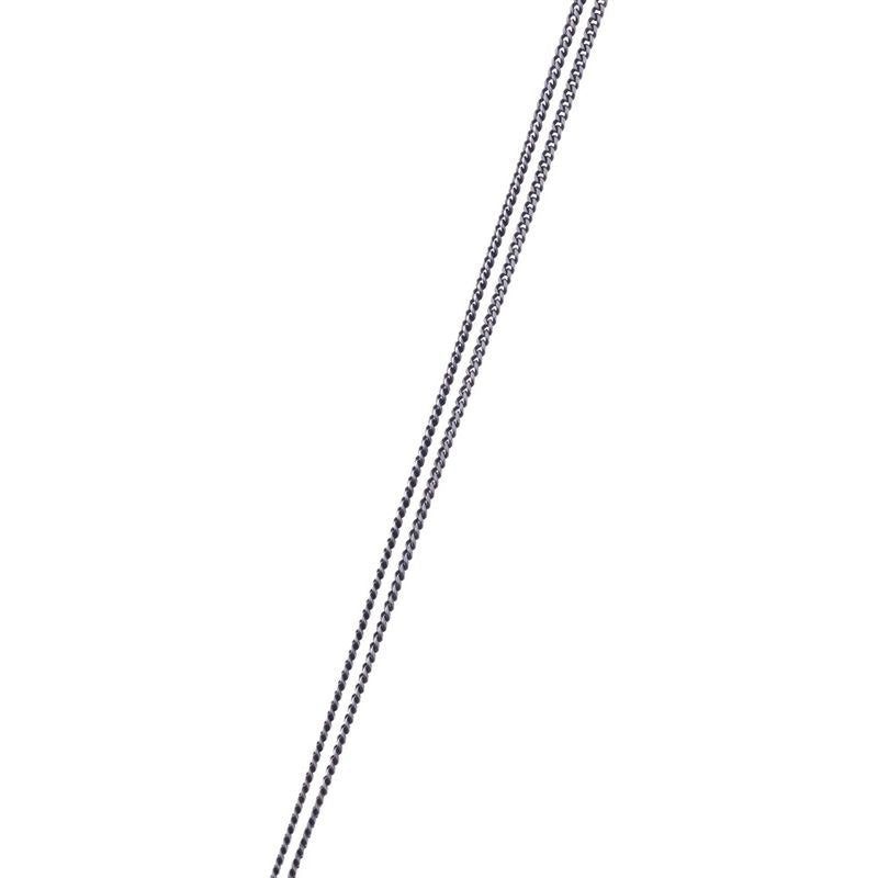 Saint Laurent Paris Shooting Star Necklace Silver