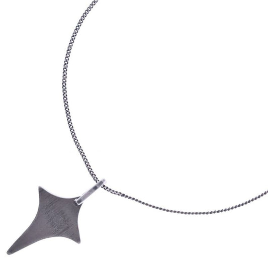 Saint Laurent Paris Shooting Star Necklace Silver