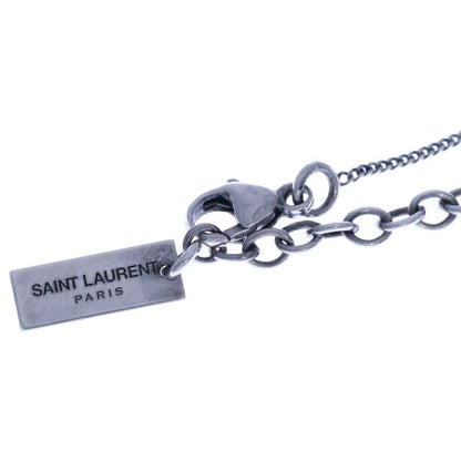 Saint Laurent Paris Shooting Star Necklace Silver
