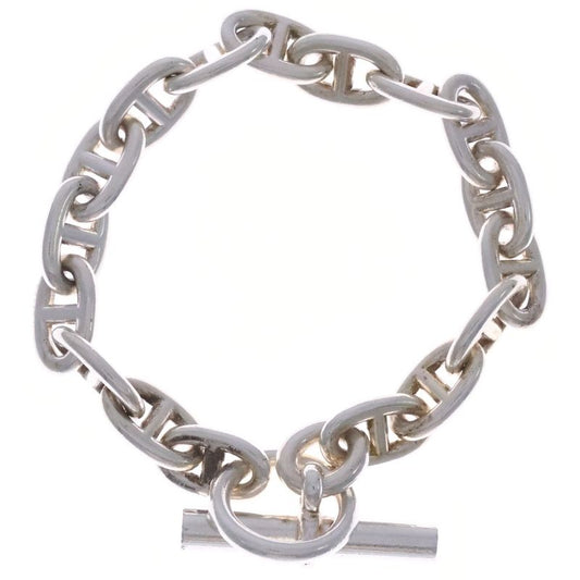 Hermes Chaine D'ancre MM 17link Chaine D'ancre MM Bracelet Silver Sv925