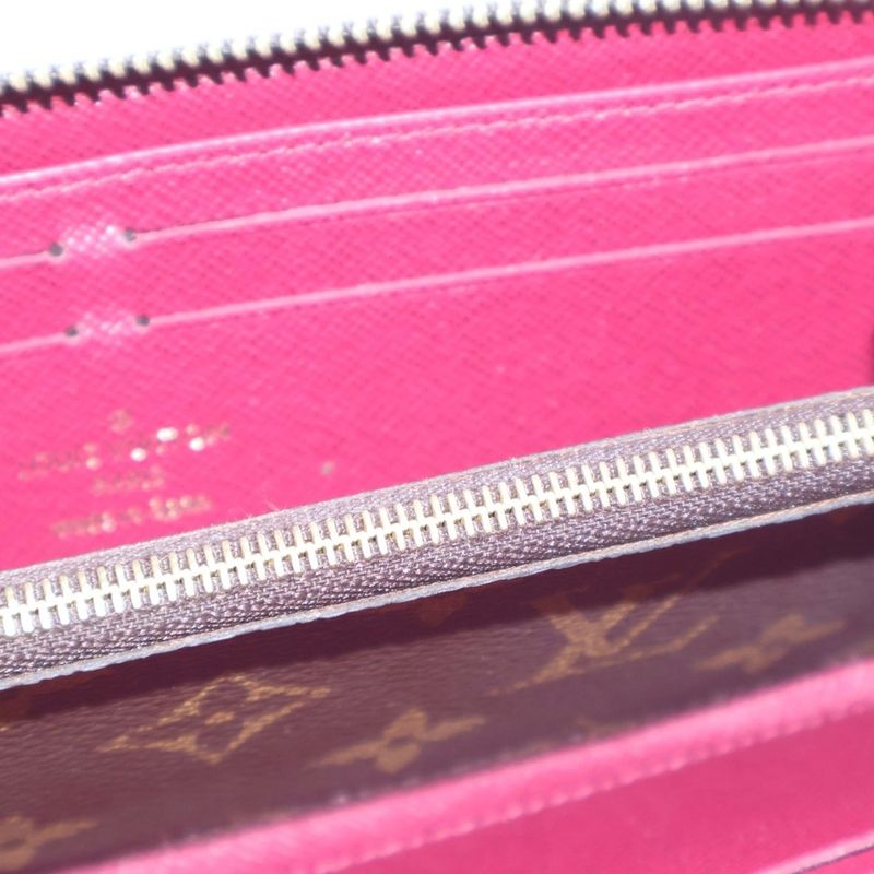 Louis Vuitton Monogram Portefeuille Clemence Long Wallet Long Wallet Card Case