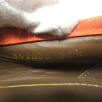 Good Gucci Suede Leather Horsebit Fringe Loafer Moccasins 36.5 Approx 23.5cm