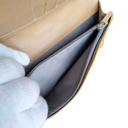 Good Chanel Coco Mark Symbol Charm Icon Bifold Long Wallet Long Wallet A37151