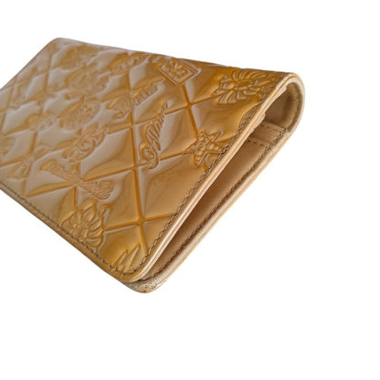 Good Chanel Coco Mark Symbol Charm Icon Bifold Long Wallet Long Wallet A37151