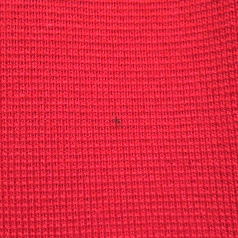 Prada Sport Nylon Switching Long Sleeve Half Zip Pullover Knit Sweater 50 Size