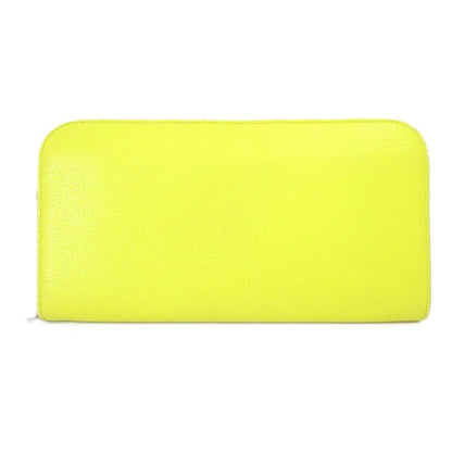 Good Christian DIOR Round Zipper Long Wallet With Lady Dior Charm Long Wallet