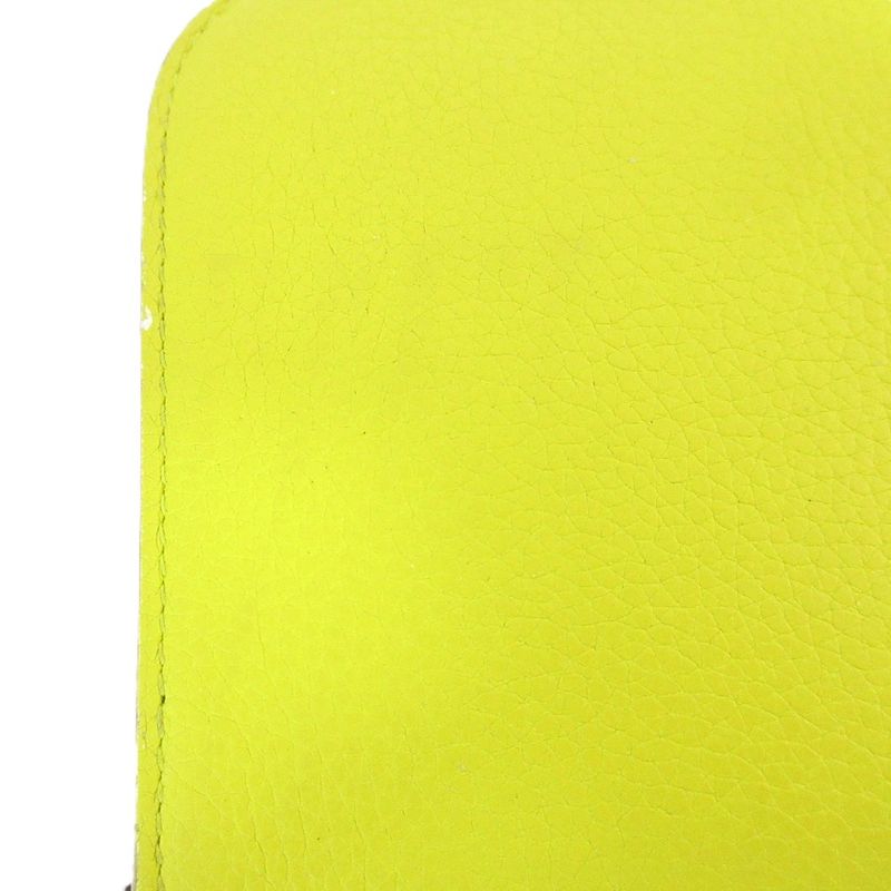 Good Christian DIOR Round Zipper Long Wallet With Lady Dior Charm Long Wallet