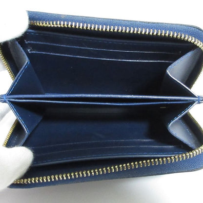 Louis Vuitton Vernis Zippy Coin Purse Coin Case Wallet M93607 Navy Ladies Used
