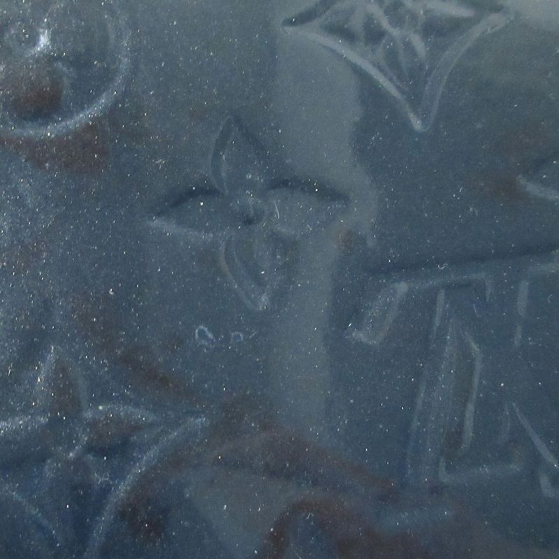 Louis Vuitton Vernis Zippy Coin Purse Coin Case Wallet M93607 Navy Ladies Used