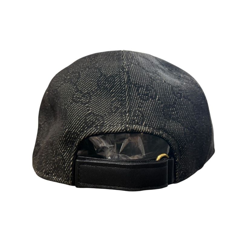 Good Gucci GG Canvas Cap M Gray Men's Used