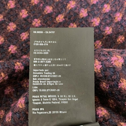 Prada Sport Skirt Size 38 S Women - Navy Purple Multi Knee Length/tweed