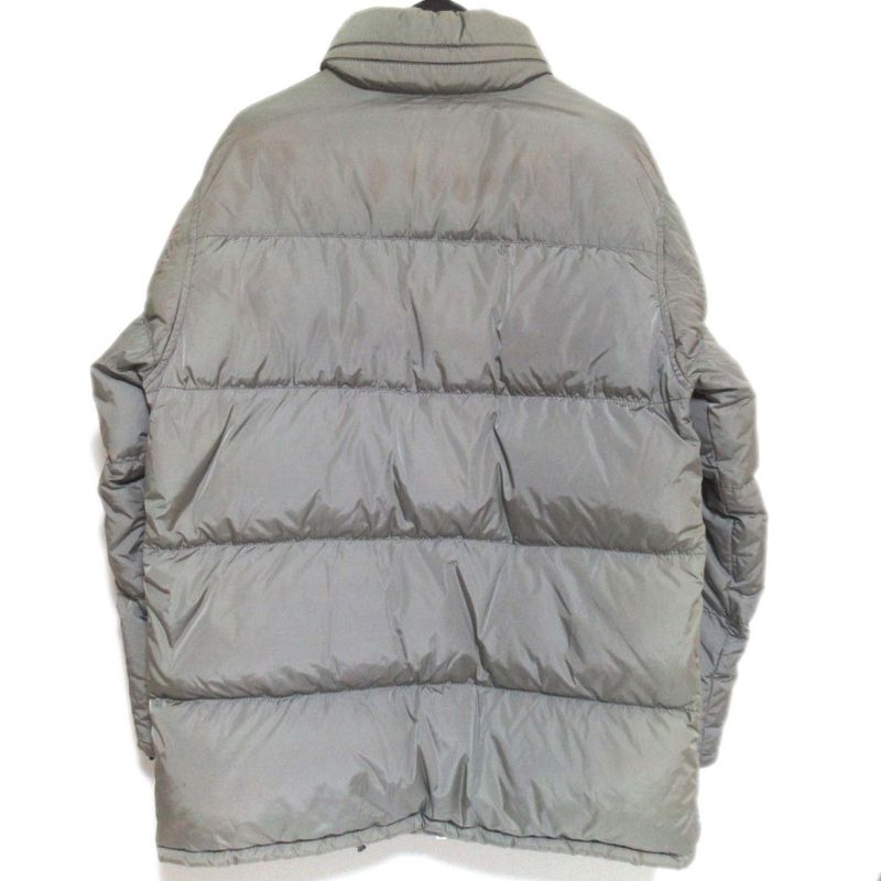 Prada Storage Hood Nylon Down Jacket Size 48 Khaki Men's Used