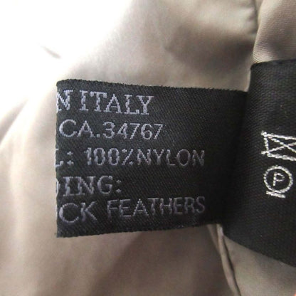 Prada Storage Hood Nylon Down Jacket Size 48 Khaki Men's Used