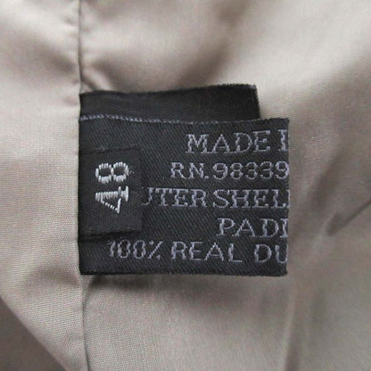 Prada Storage Hood Nylon Down Jacket Size 48 Khaki Men's Used