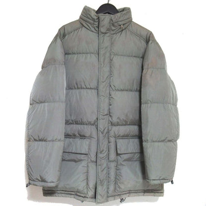 Prada Storage Hood Nylon Down Jacket Size 48 Khaki Men's Used