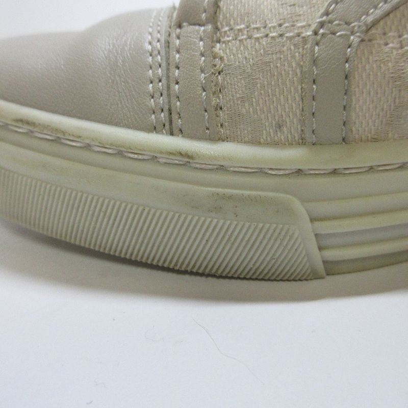 Good Gucci GG Canvas Low Cut Sneakers 426187 Size 37 24cm (9.45in) Equivalent