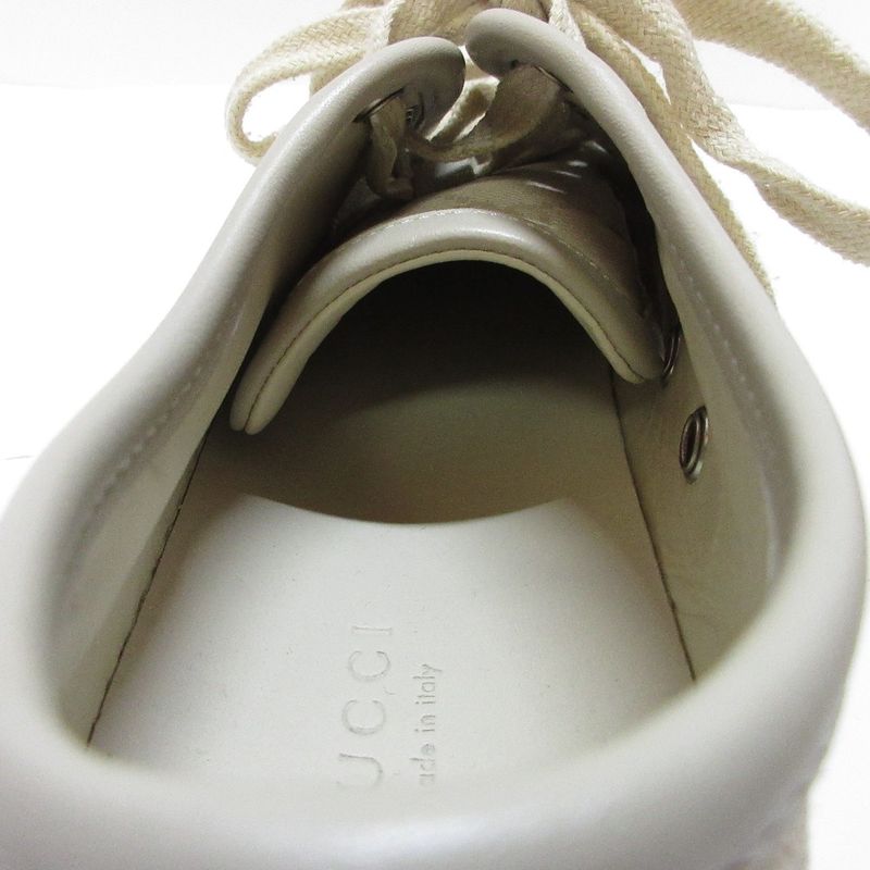 Good Gucci GG Canvas Low Cut Sneakers 426187 Size 37 24cm (9.45in) Equivalent