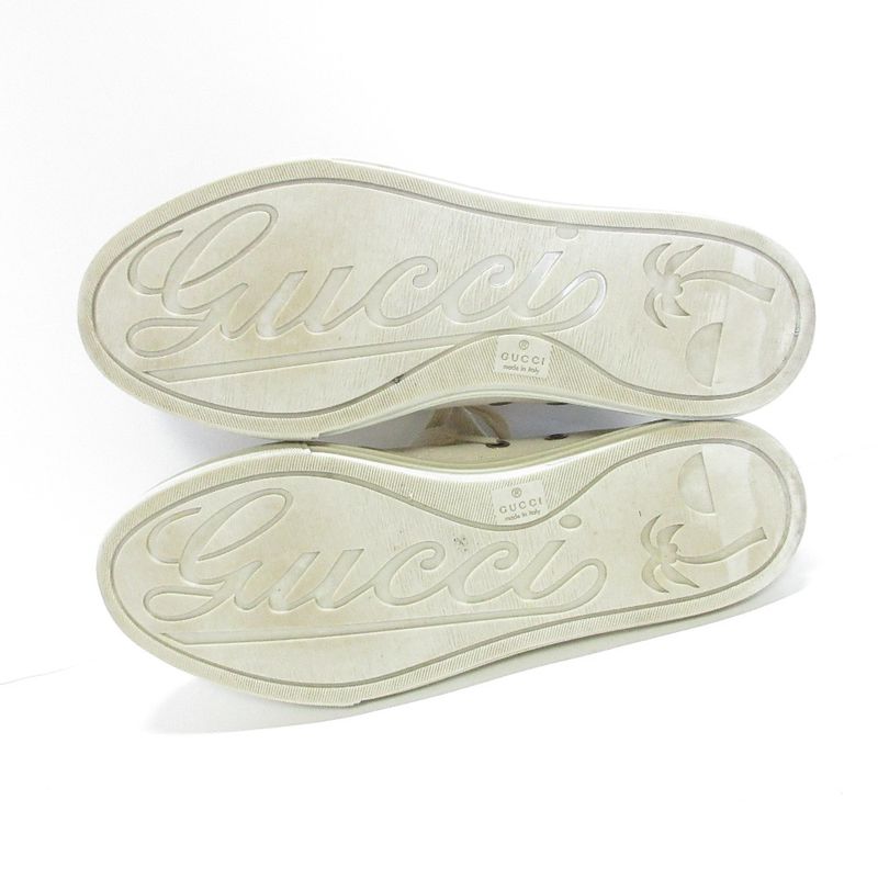 Good Gucci GG Canvas Low Cut Sneakers 426187 Size 37 24cm (9.45in) Equivalent