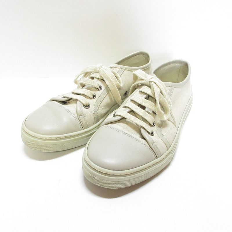 Good Gucci GG Canvas Low Cut Sneakers 426187 Size 37 24cm (9.45in) Equivalent