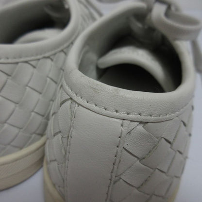 Good Bottega Veneta Intrecciato Leather Sneakers Size 34 Approx 21cm (8.27in)