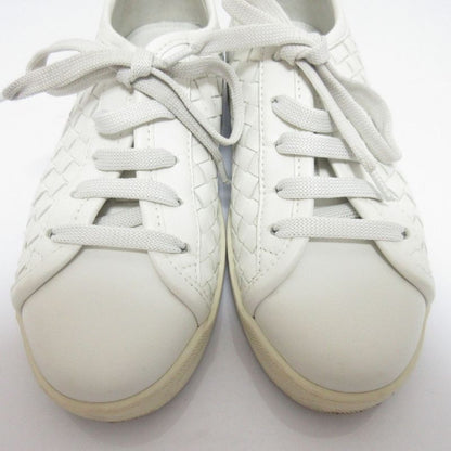 Good Bottega Veneta Intrecciato Leather Sneakers Size 34 Approx 21cm (8.27in)