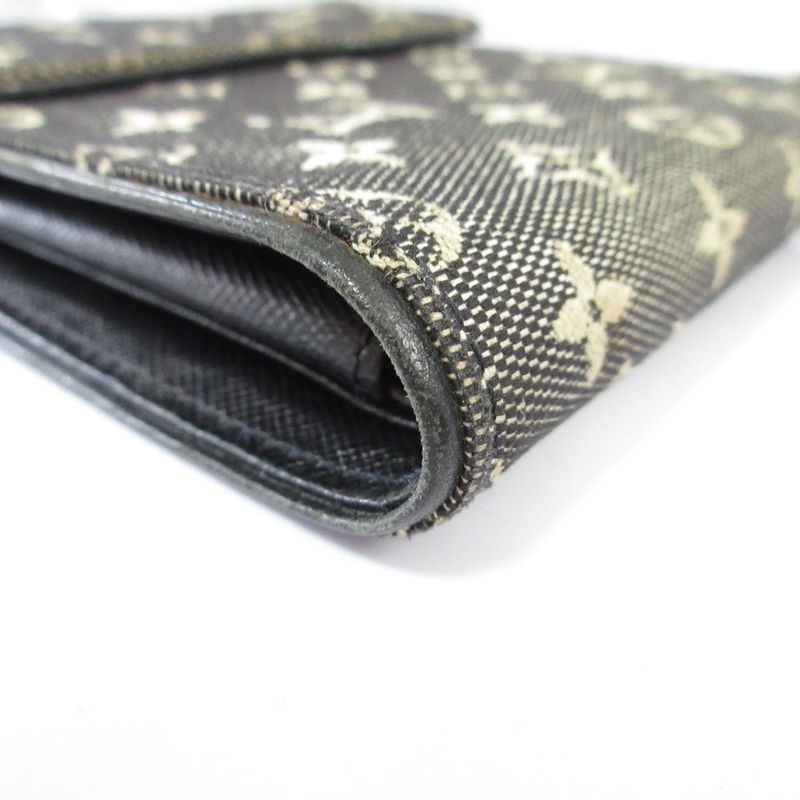 Good Louis Vuitton Monogram Mini Portobier Carte Cles Di Monet Trifold Wallet