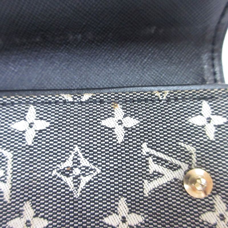 Good Louis Vuitton Monogram Mini Portobier Carte Cles Di Monet Trifold Wallet