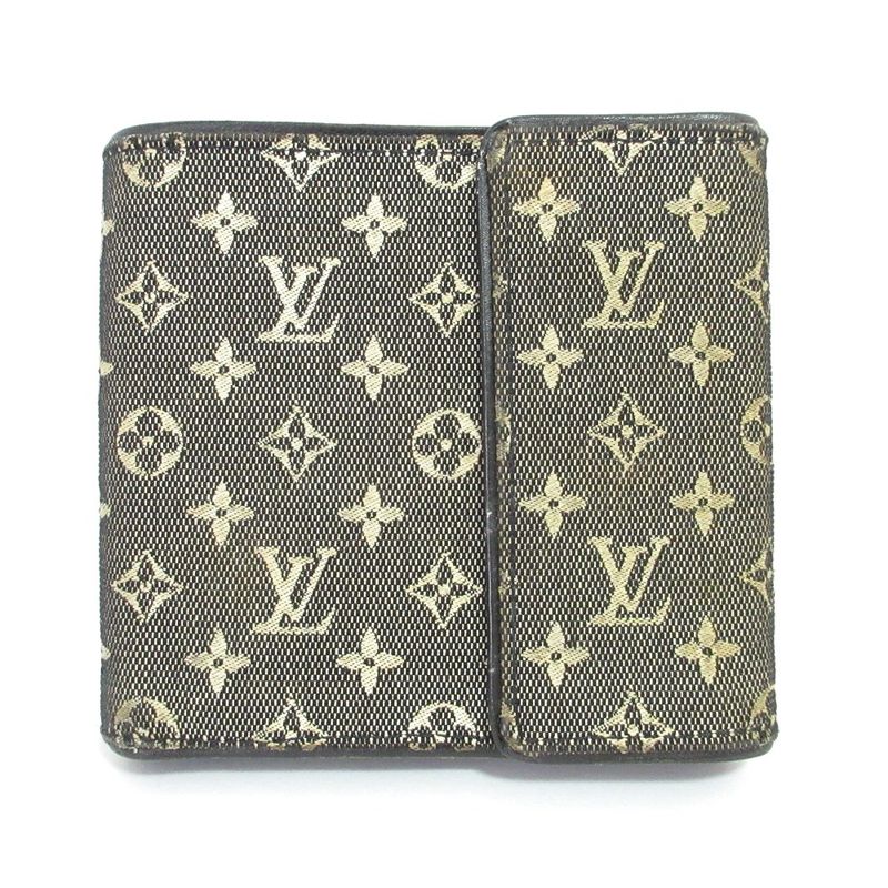 Good Louis Vuitton Monogram Mini Portobier Carte Cles Di Monet Trifold Wallet