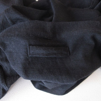 Prada Sport Wool And Silk V-neck Knit Cardigan With Pockets L Navy Women's Used