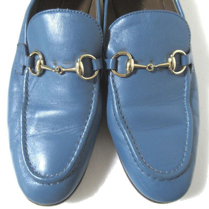 Gucci Mto Jordaan Leather Horsebit Loafers 326201 Size 35.5 Approx 22.5cm