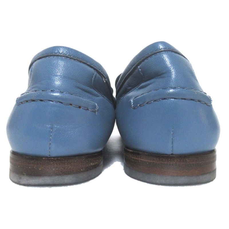 Gucci Mto Jordaan Leather Horsebit Loafers 326201 Size 35.5 Approx 22.5cm