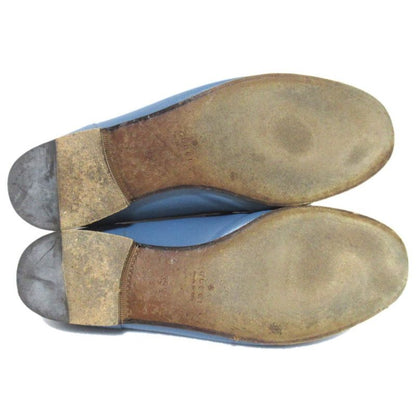 Gucci Mto Jordaan Leather Horsebit Loafers 326201 Size 35.5 Approx 22.5cm