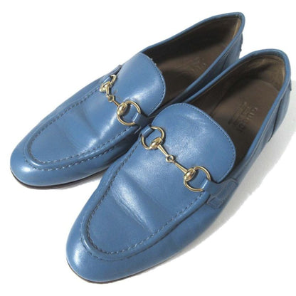 Gucci Mto Jordaan Leather Horsebit Loafers 326201 Size 35.5 Approx 22.5cm