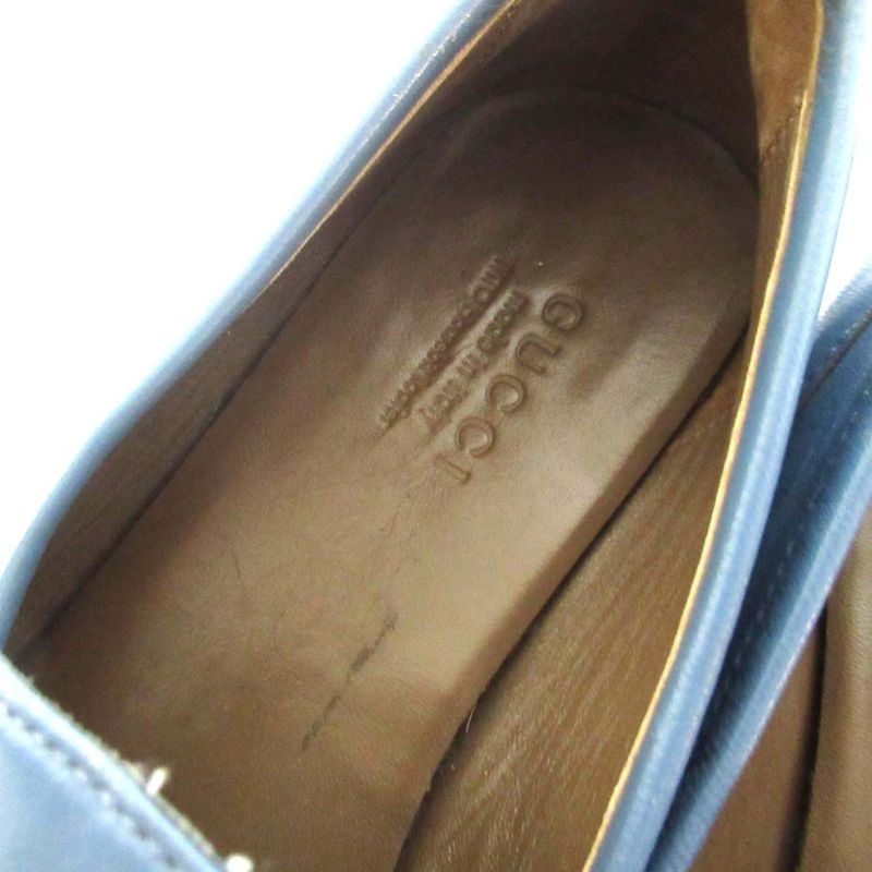 Gucci Mto Jordaan Leather Horsebit Loafers 326201 Size 35.5 Approx 22.5cm