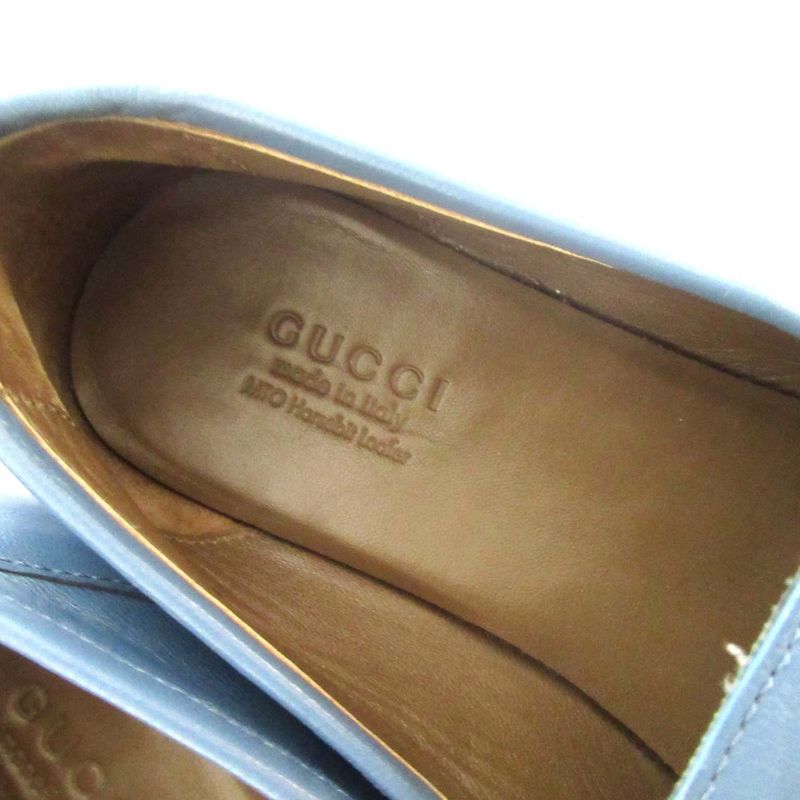 Gucci Mto Jordaan Leather Horsebit Loafers 326201 Size 35.5 Approx 22.5cm