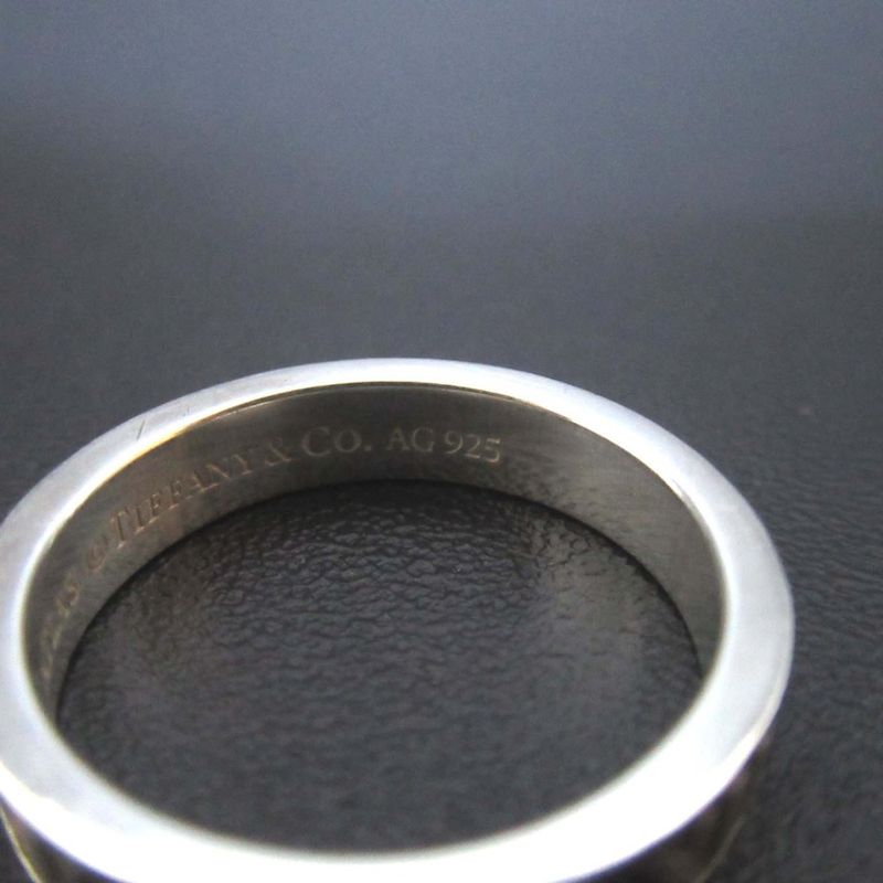 Tiffany & Co Tiffany & Co Ag925 Atlas Ring Size 11 Silver Men Women Used
