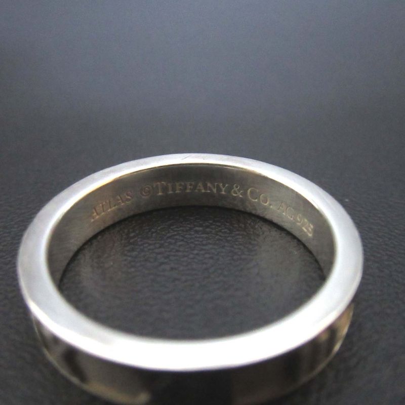 Tiffany & Co Tiffany & Co Ag925 Atlas Ring Size 11 Silver Men Women Used