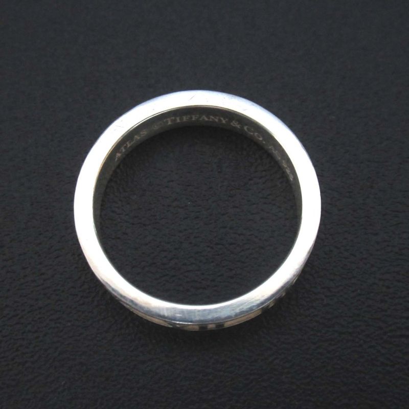 Tiffany & Co Tiffany & Co Ag925 Atlas Ring Size 11 Silver Men Women Used