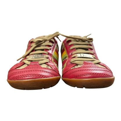 Christian Dior Galliano Period Trotter Pattern Sneakers Size 35 Approx