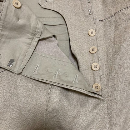 Bottega Veneta Design Tapered Pants Size 38 Beige Women Used