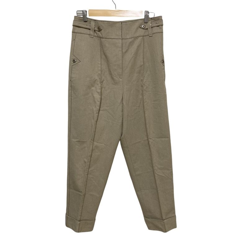 Bottega Veneta Design Tapered Pants Size 38 Beige Women Used