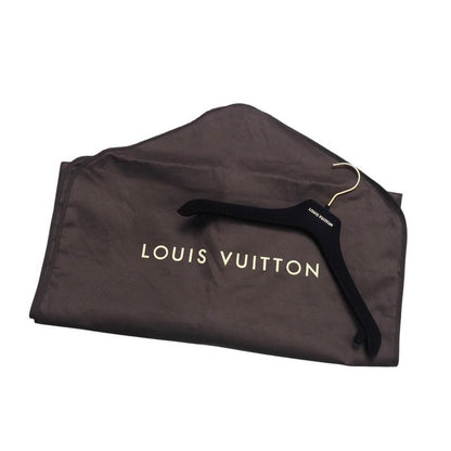 Louis Vuitton Dress Size 38 Lamb Leather Different Material Switched Ruffle