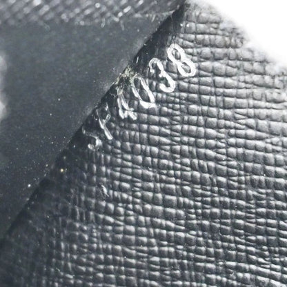 Louis Vuitton Long Wallet Damier Graphite Black Leather N62665 68bs026