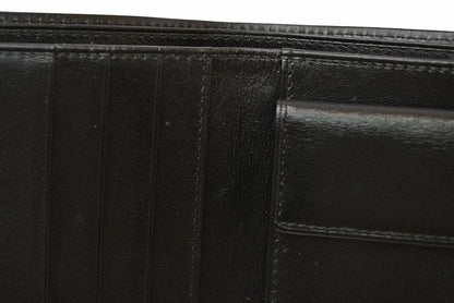 Cartier Wallet Men's Bifold Cartier Fold Wallet Leather Pasha De Cartier Black